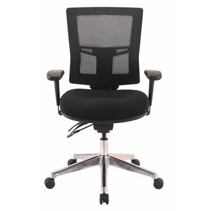 Buro Metro II 24/7 Mesh Back Chair - Aluminium Base
