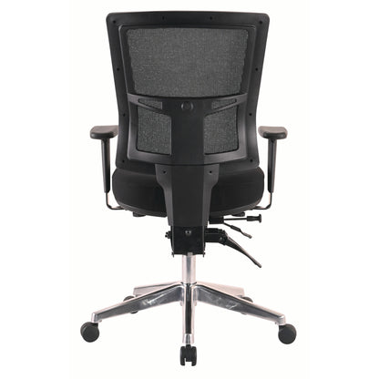Buro Metro II 24/7 Mesh Back Chair - Aluminium Base