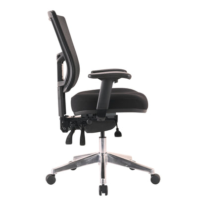 Buro Metro II 24/7 Mesh Back Chair - Aluminium Base