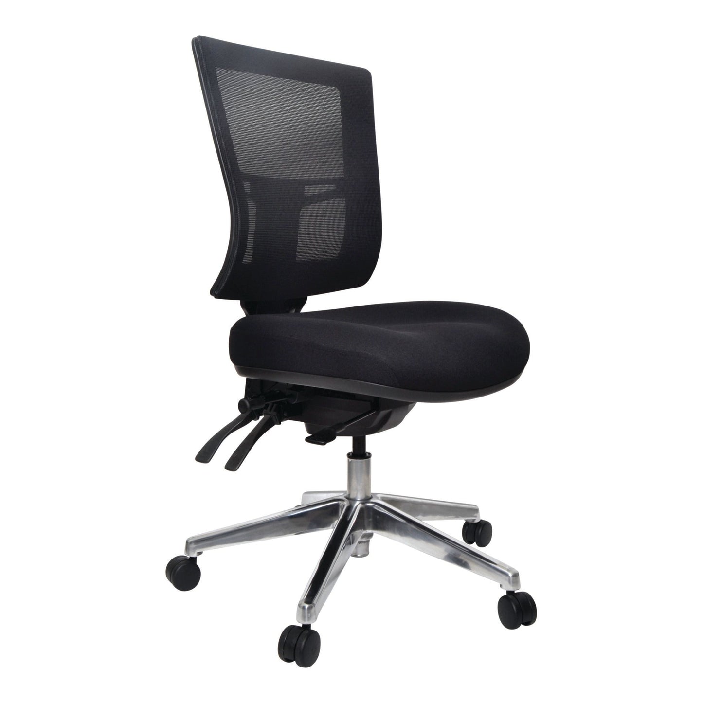 Buro Metro II 24/7 Mesh Back Chair - Aluminium Base