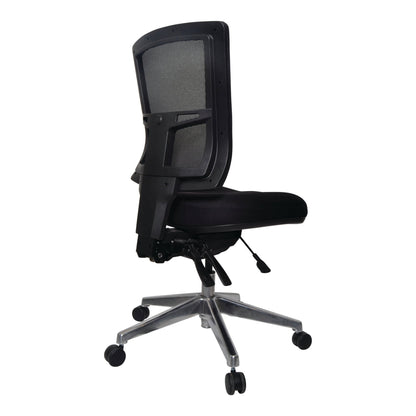 Buro Metro II Mesh Back Chair - Aluminium Base