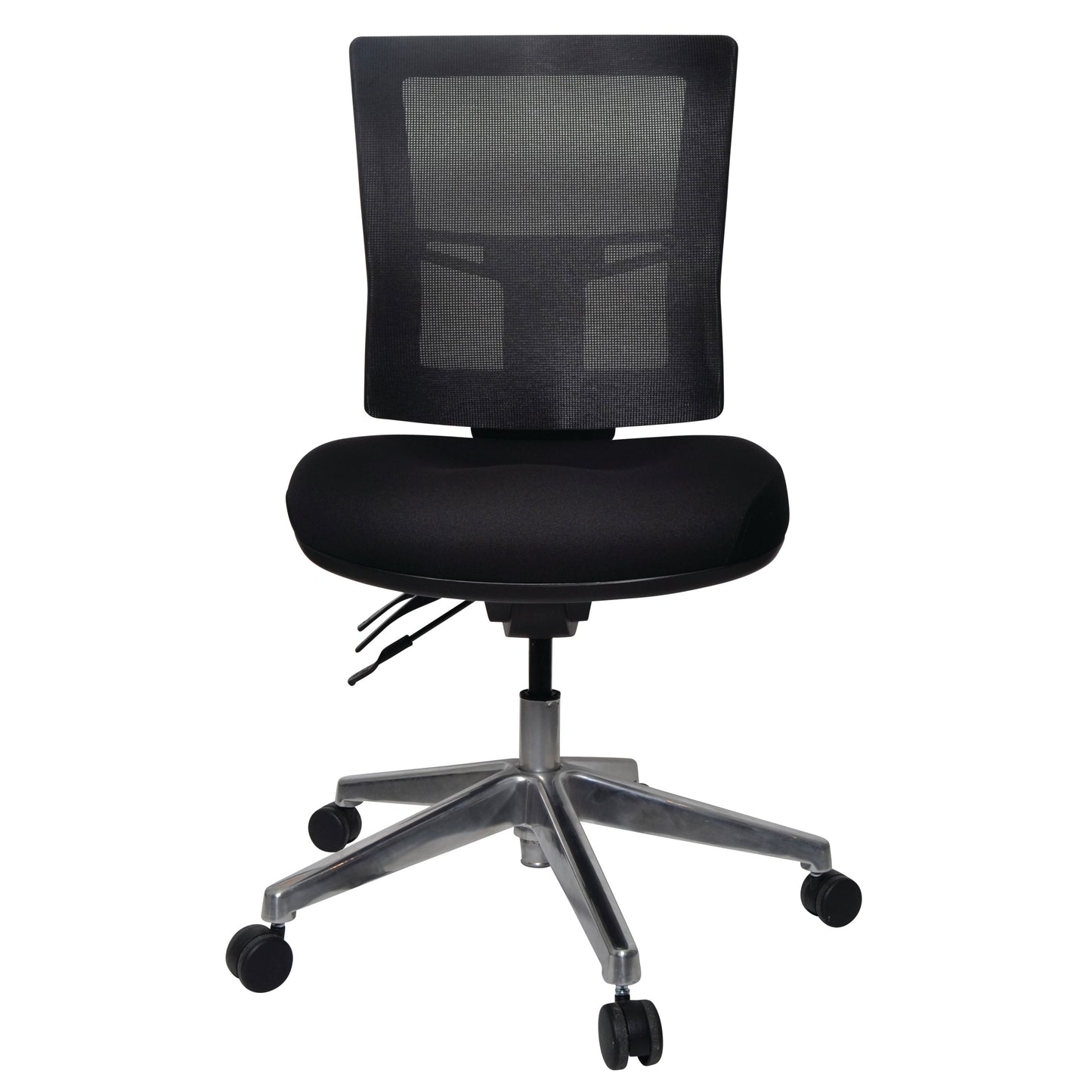 Buro Metro II Mesh Back Chair - Aluminium Base