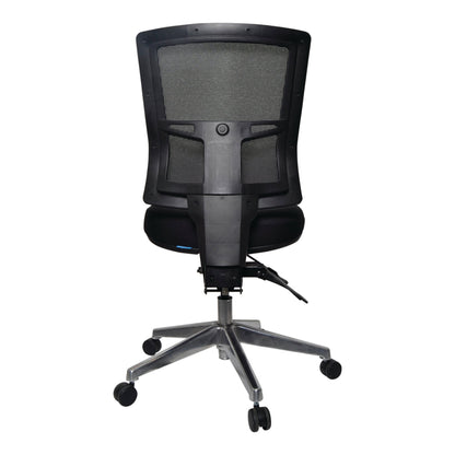 Buro Metro II Mesh Back Chair - Aluminium Base