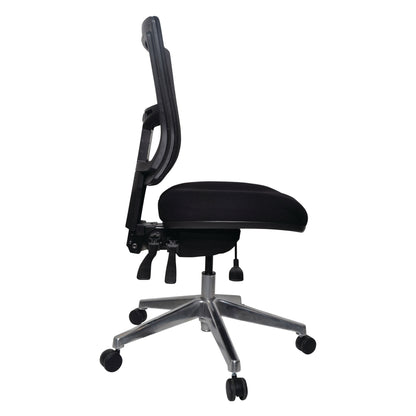 Buro Metro II Mesh Back Chair - Aluminium Base