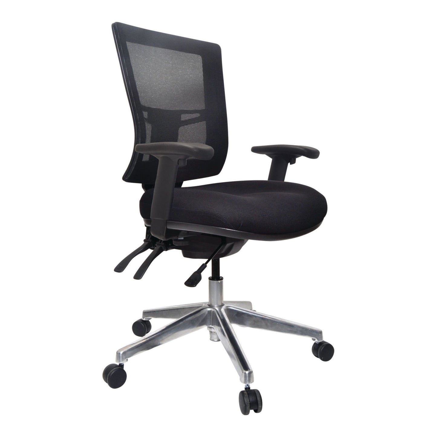 Buro Metro II Mesh Back Chair - Aluminium Base