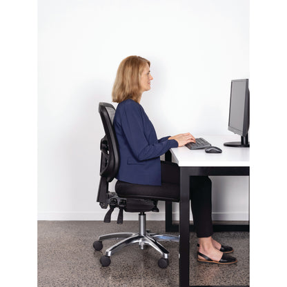 Buro Metro Mesh Back Chair - Aluminium Base