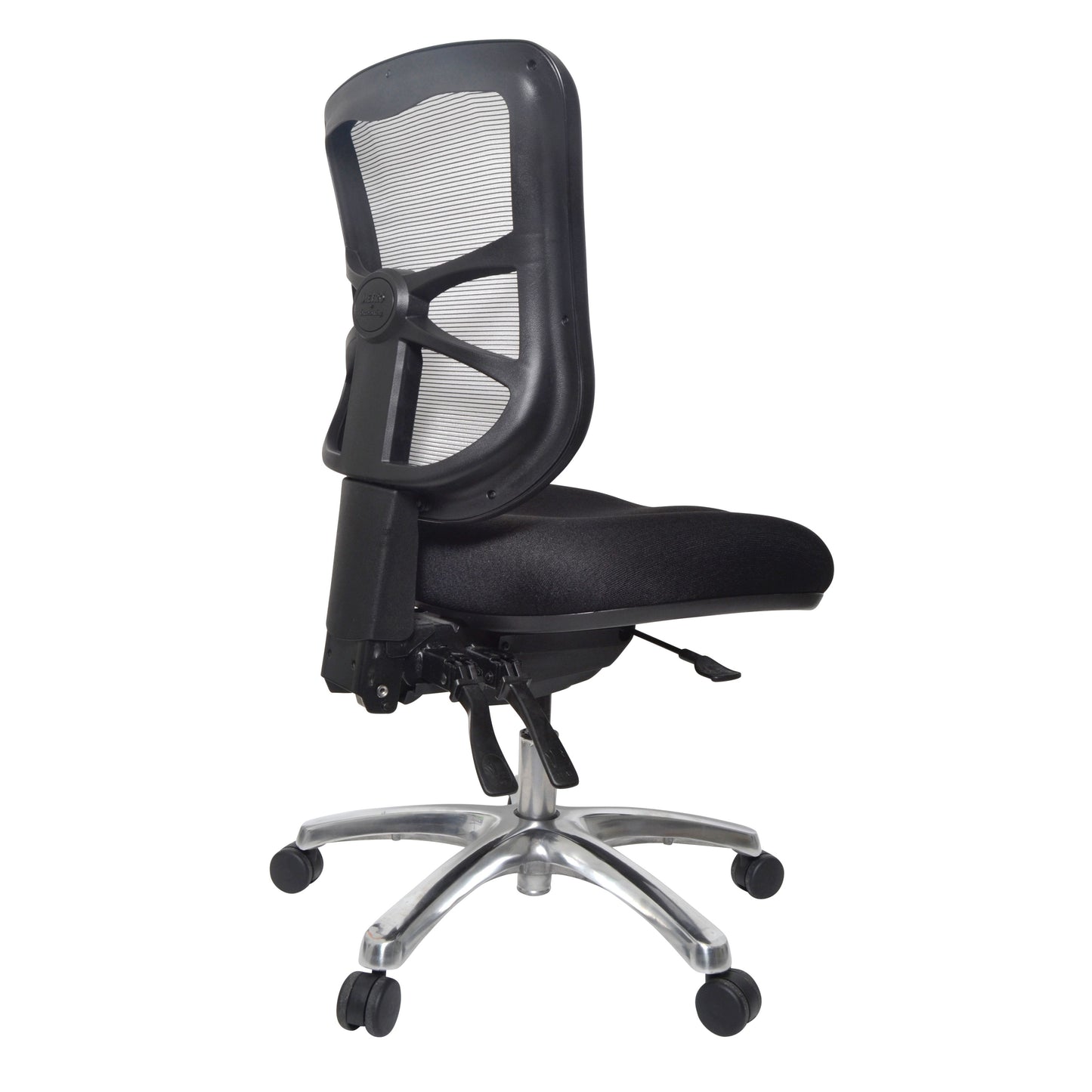 Buro Metro Mesh Back Chair - Aluminium Base