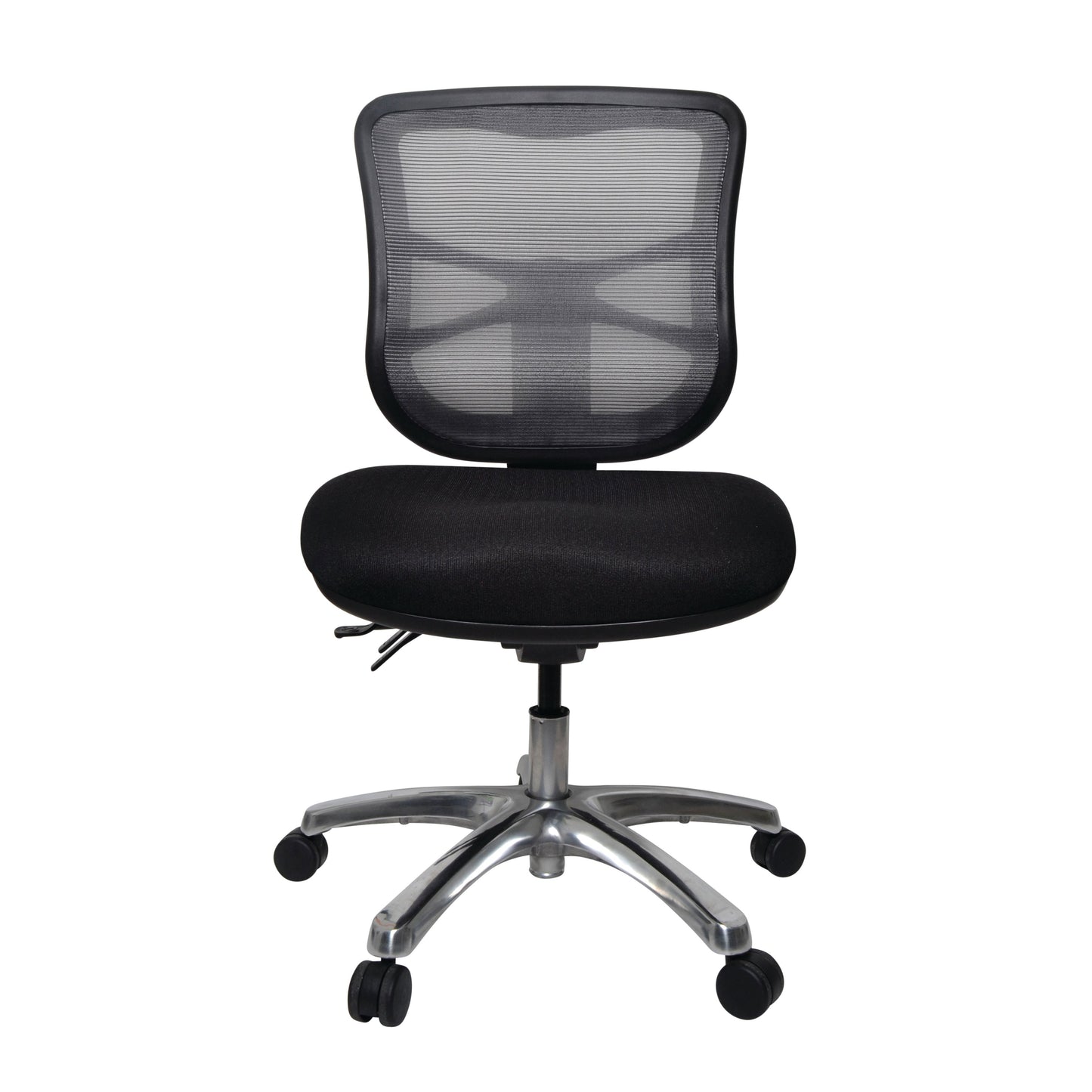 Buro Metro Mesh Back Chair - Aluminium Base
