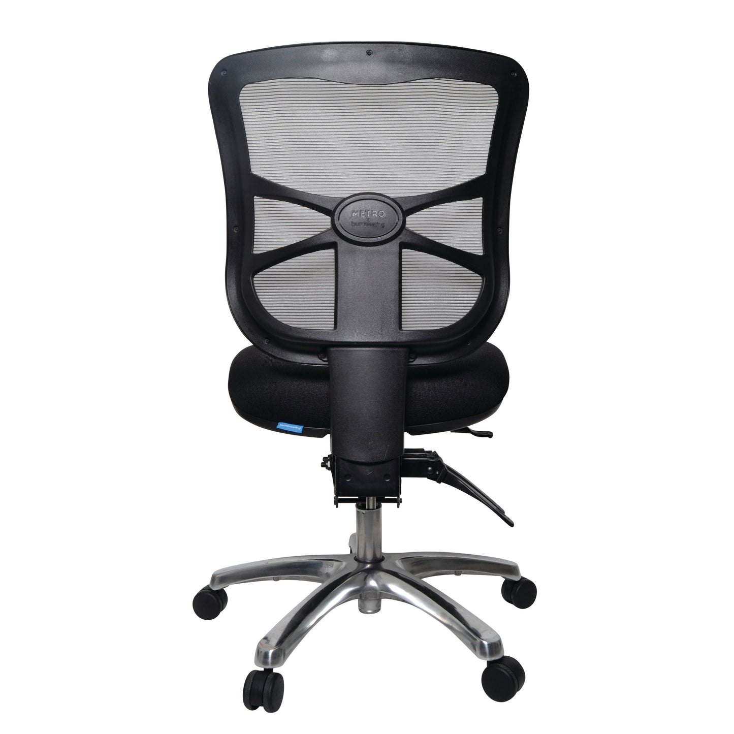 Buro Metro Mesh Back Chair - Aluminium Base