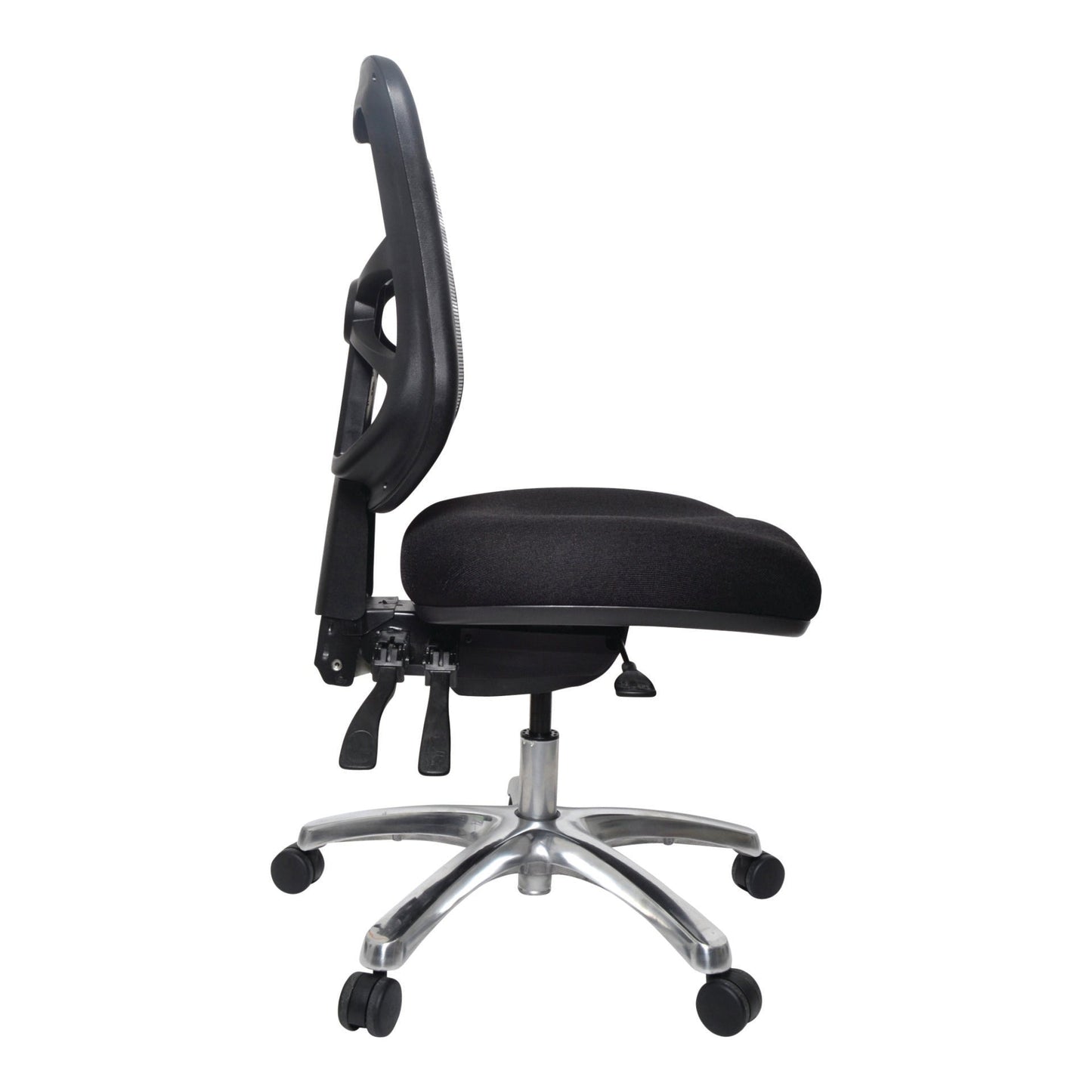 Buro Metro Mesh Back Chair - Aluminium Base