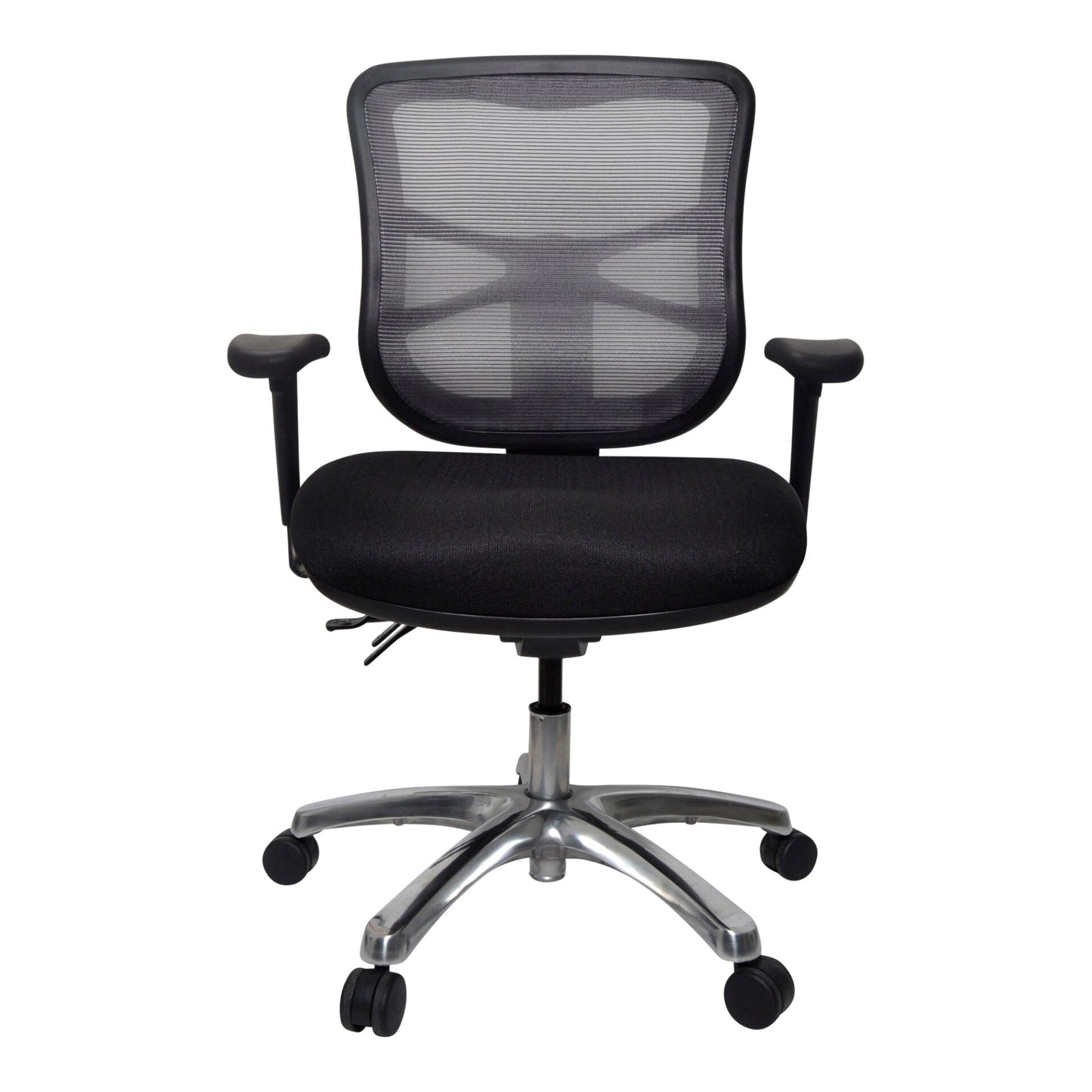 Buro Metro Mesh Back Chair - Aluminium Base