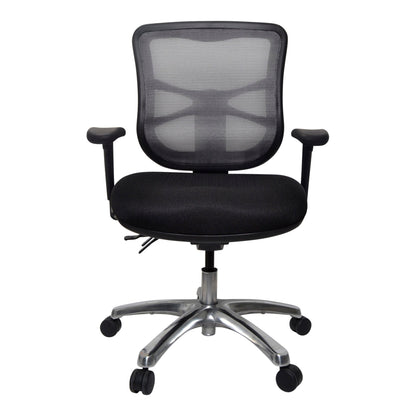 Buro Metro Mesh Back Chair - Aluminium Base