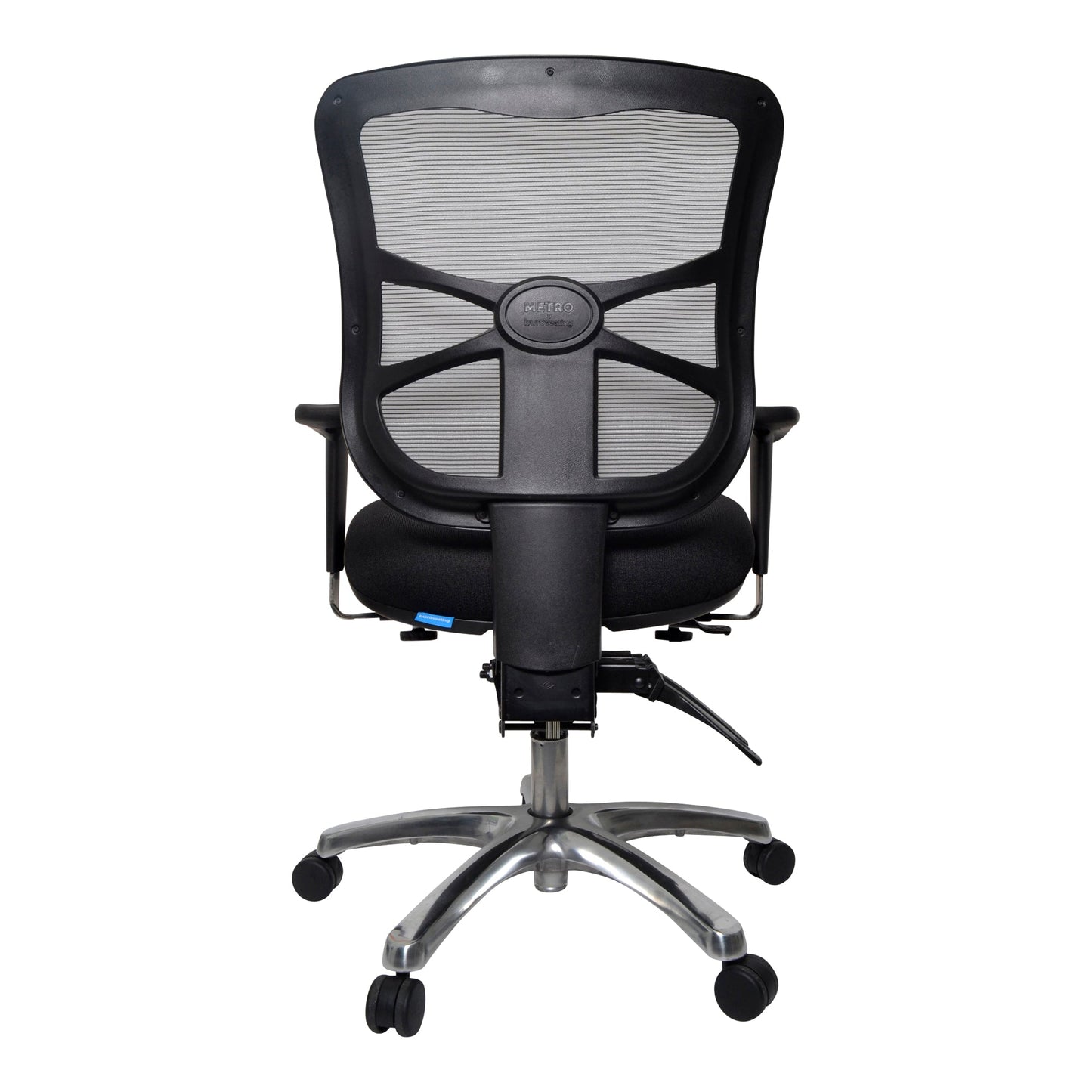 Buro Metro Mesh Back Chair - Aluminium Base