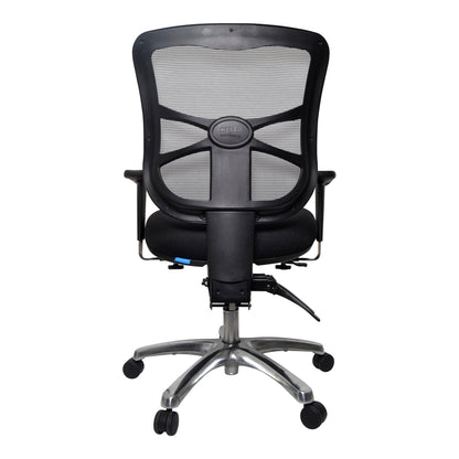 Buro Metro Mesh Back Chair - Aluminium Base