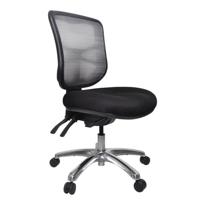 Buro Metro Mesh Back Chair - Aluminium Base