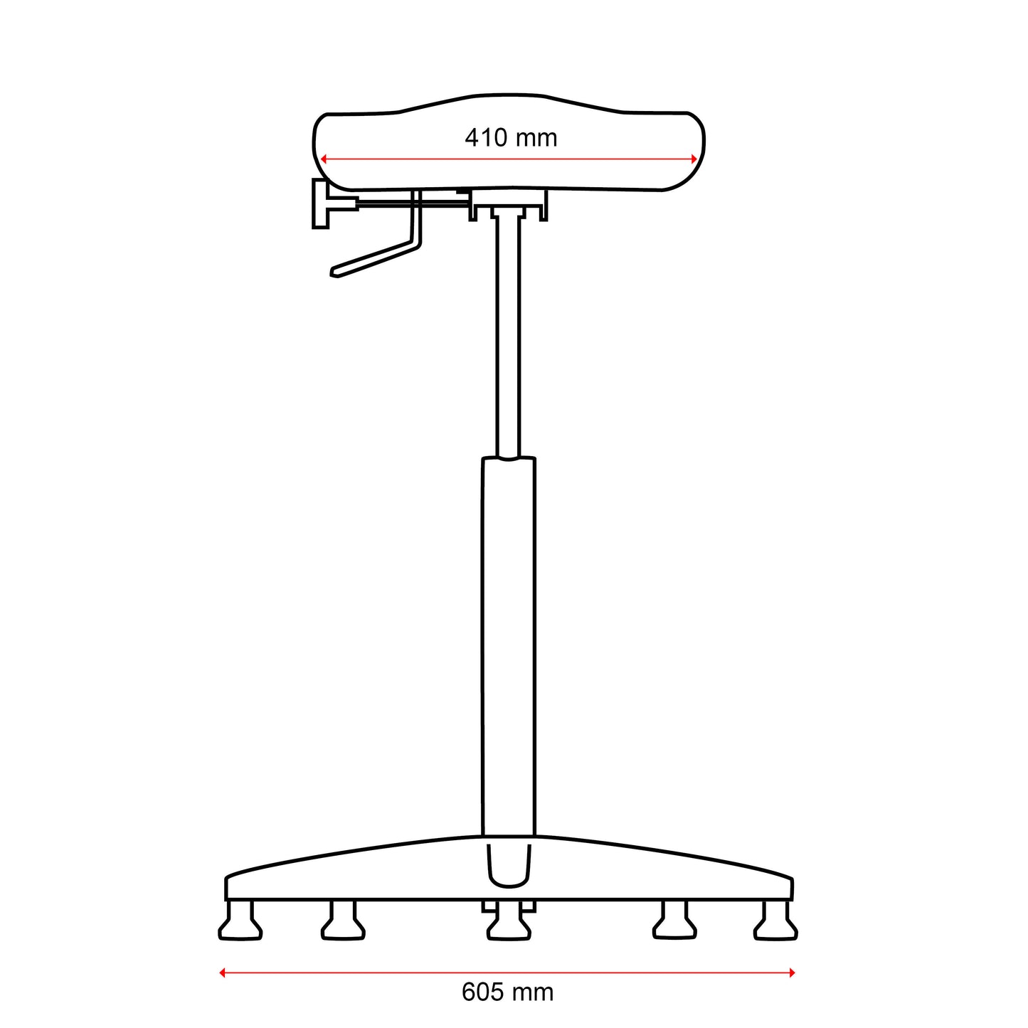 Buro Posturite Stool