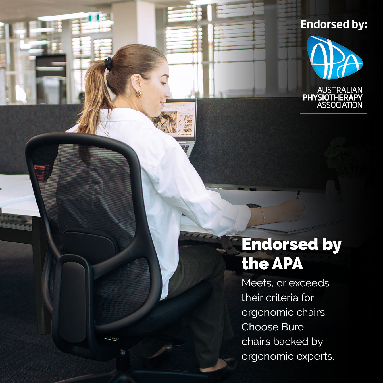 Buro Quantum Mesh Back Chair