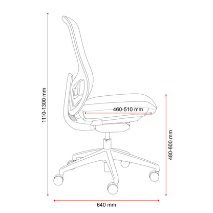 Buro Quantum Mesh Back Chair
