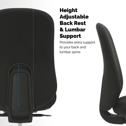 Buro Quantum Upholstered Back Chair