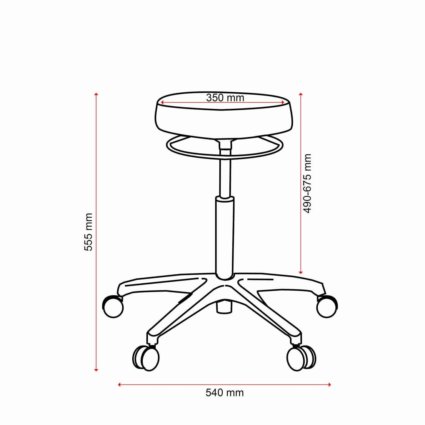 Buro Revo Stool
