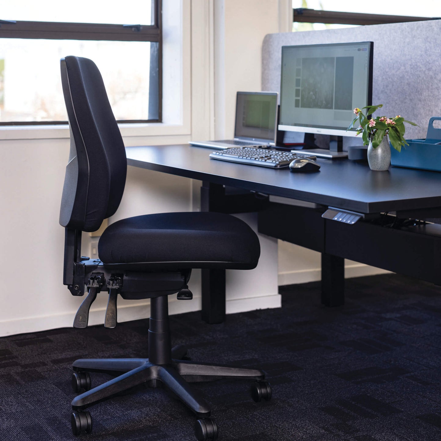 Buro Roma 3 Lever High Back Office Chair