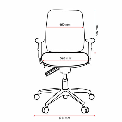 Buro Roma High Back 24/7 Office Chair