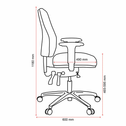 Buro Roma High Back 24/7 Office Chair
