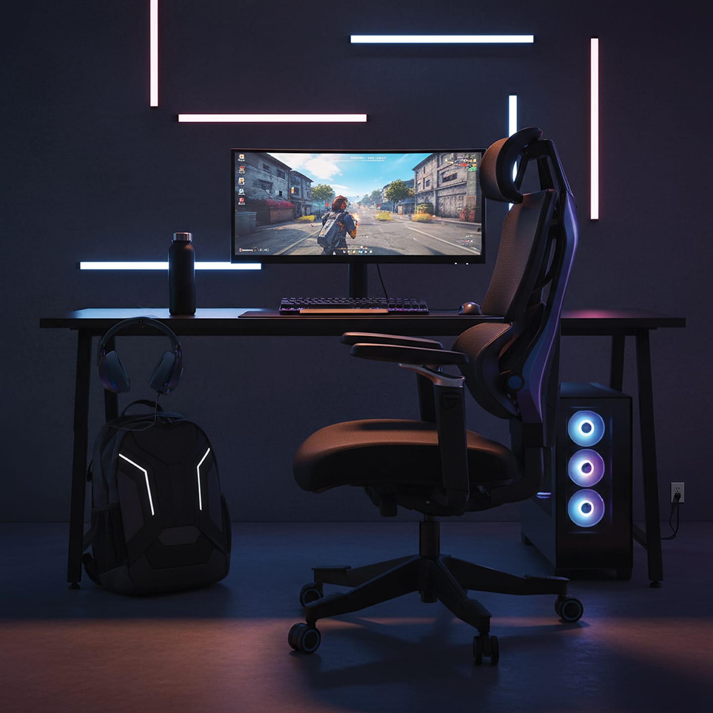 Buro X PowerA Sentinel Ergonomic Gaming Chair w/ Arms