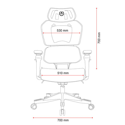 Buro X PowerA Sentinel Ergonomic Gaming Chair w/ Arms