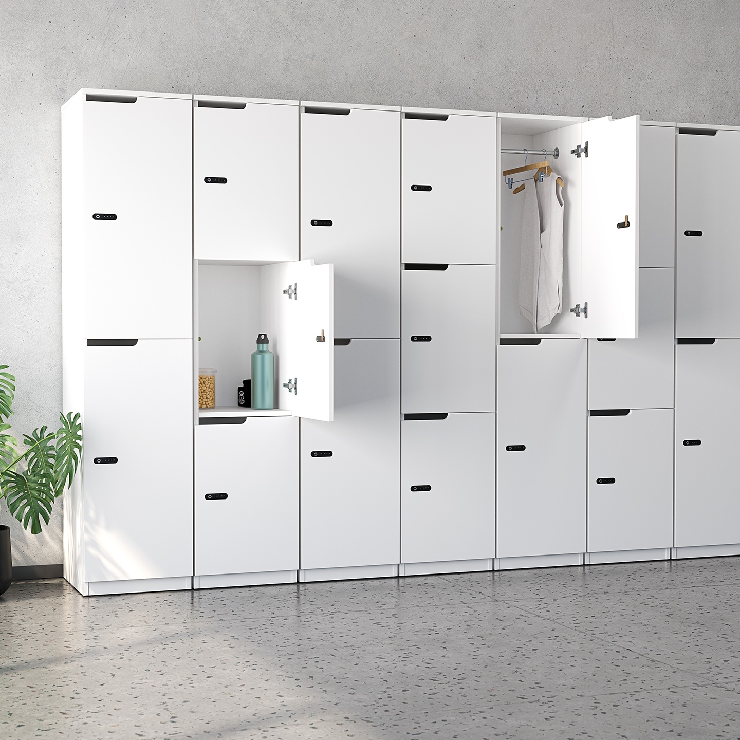 Knights Cubit Locker - 3 Door Range