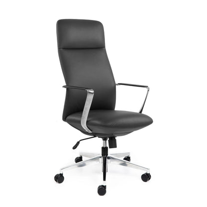 Director High Back Black Leather Chair