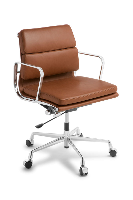 Eames Replica Soft Pad Mid Back Leather Range