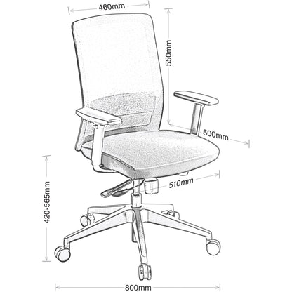 Coach-Mesh Backed-Smart Office Furniture