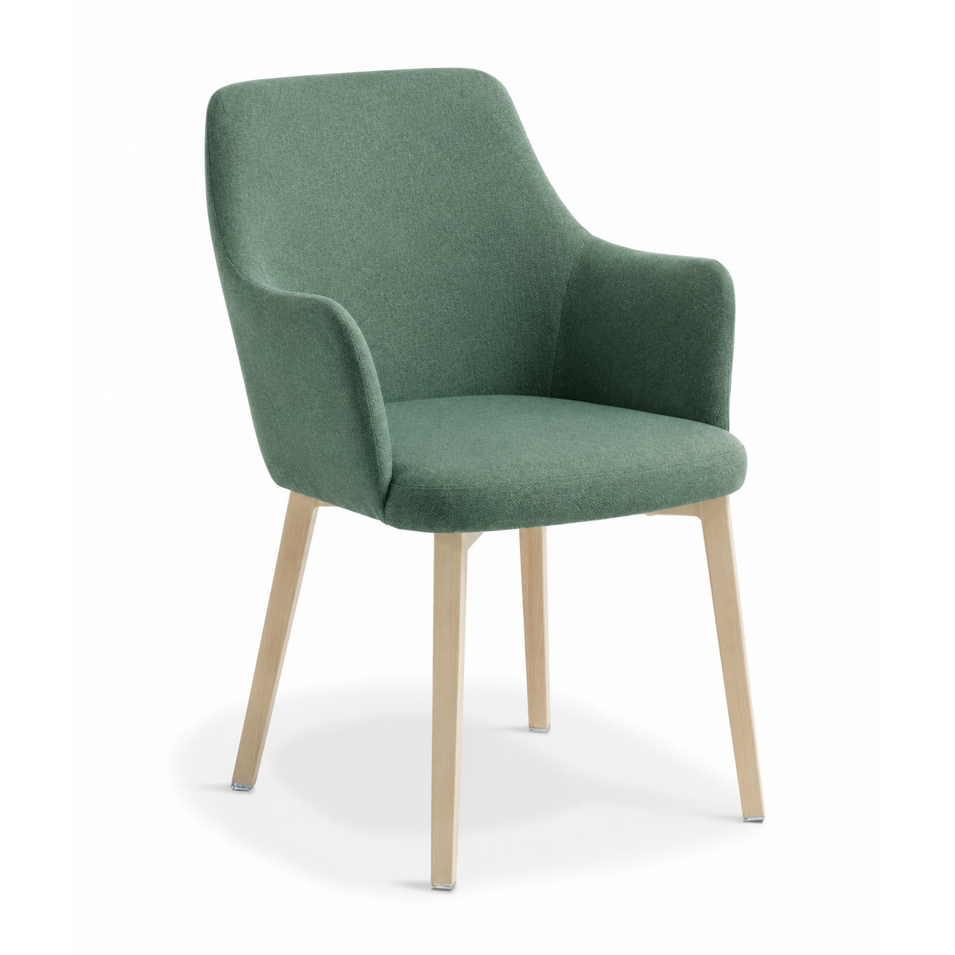 Eden Olli Chair with Timber-Look Steel Base Natural Ash