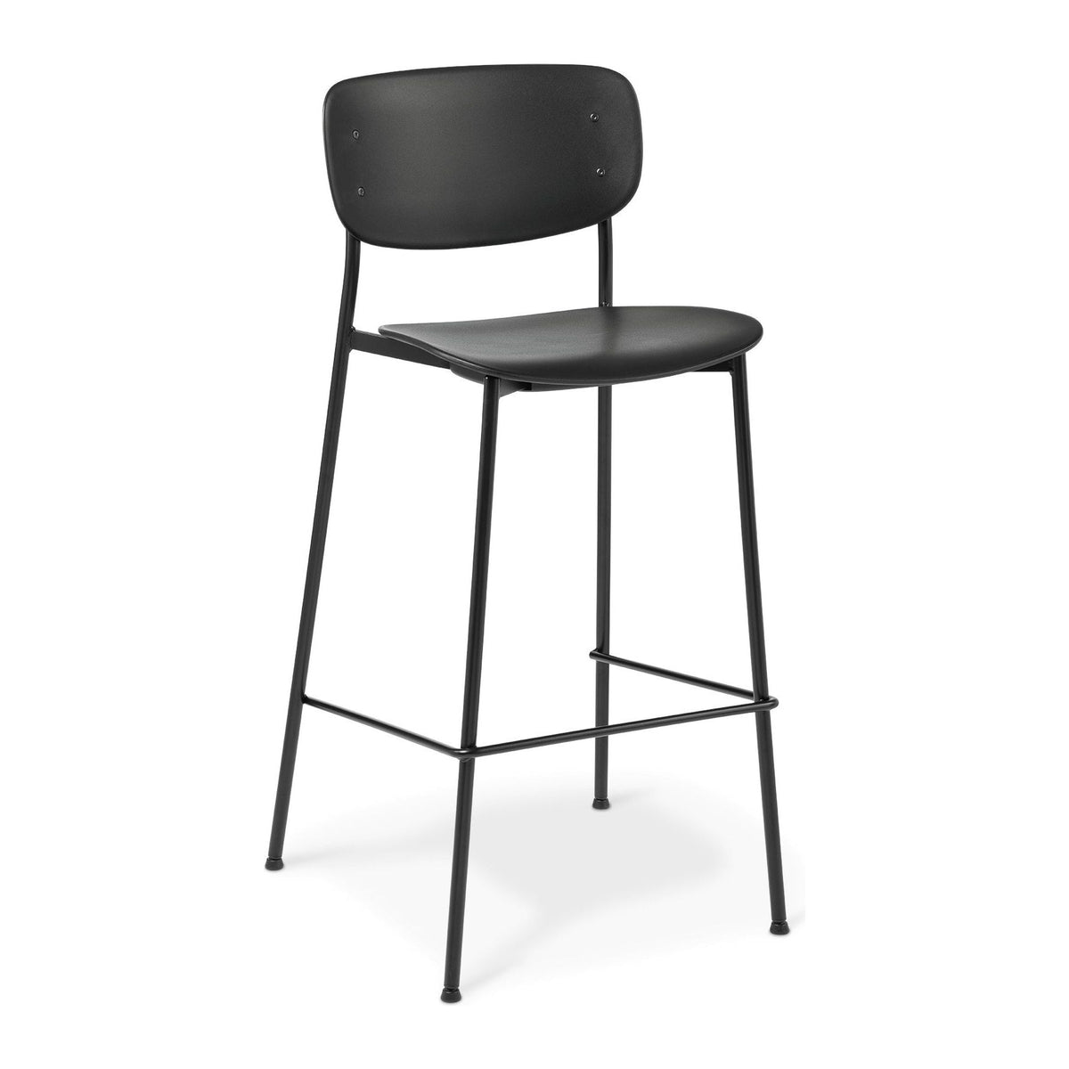 Eden Quiz Black Bar Stool 760H