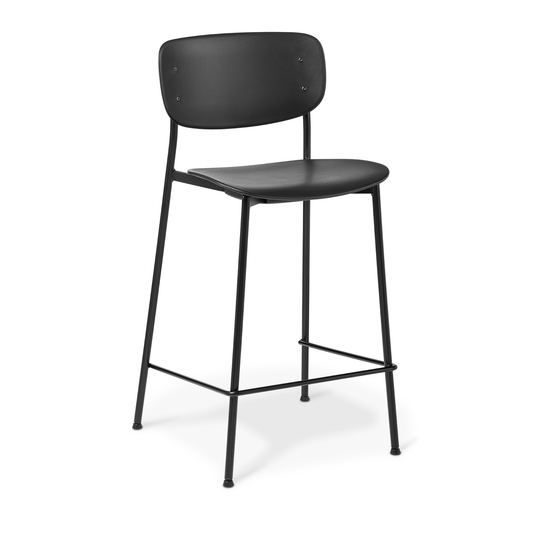 Eden Quiz Black Kitchen Stool 650H