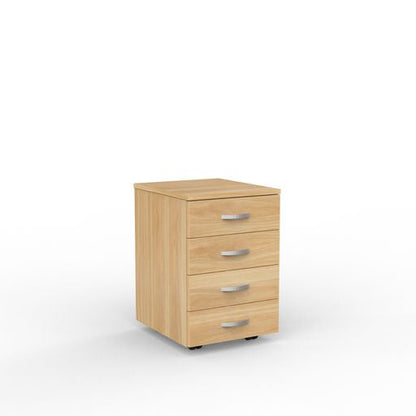 EKO 4 Drawer Mobile-Mobile-Smart Office Furniture