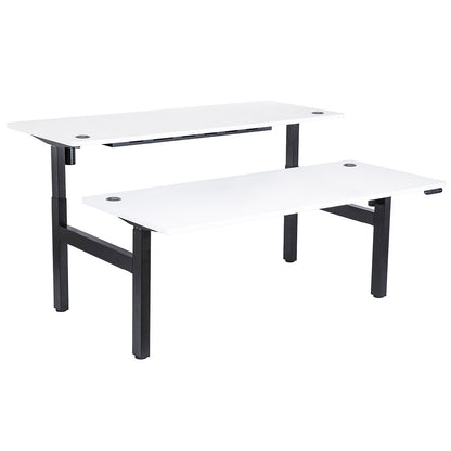 Emerge Electric Height Adjustable 3 Stage Shared Desk 1500 & 1800 Range