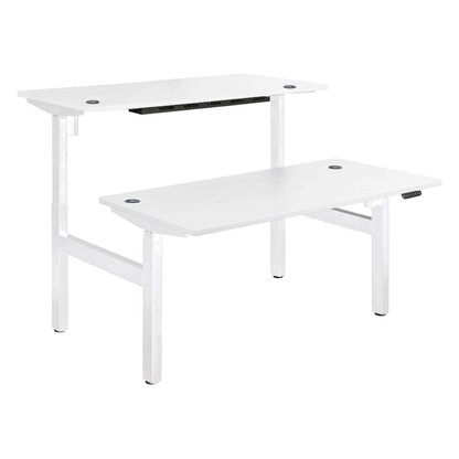 Emerge Electric Height Adjustable 3 Stage Shared Desk 1500 & 1800 Range