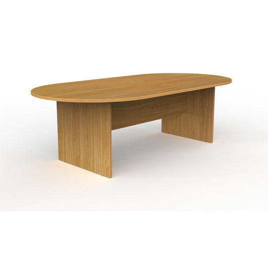 Ergoplan 2400 x1200 Boardroom Table - Tawa-Meeting Table-Smart Office Furniture