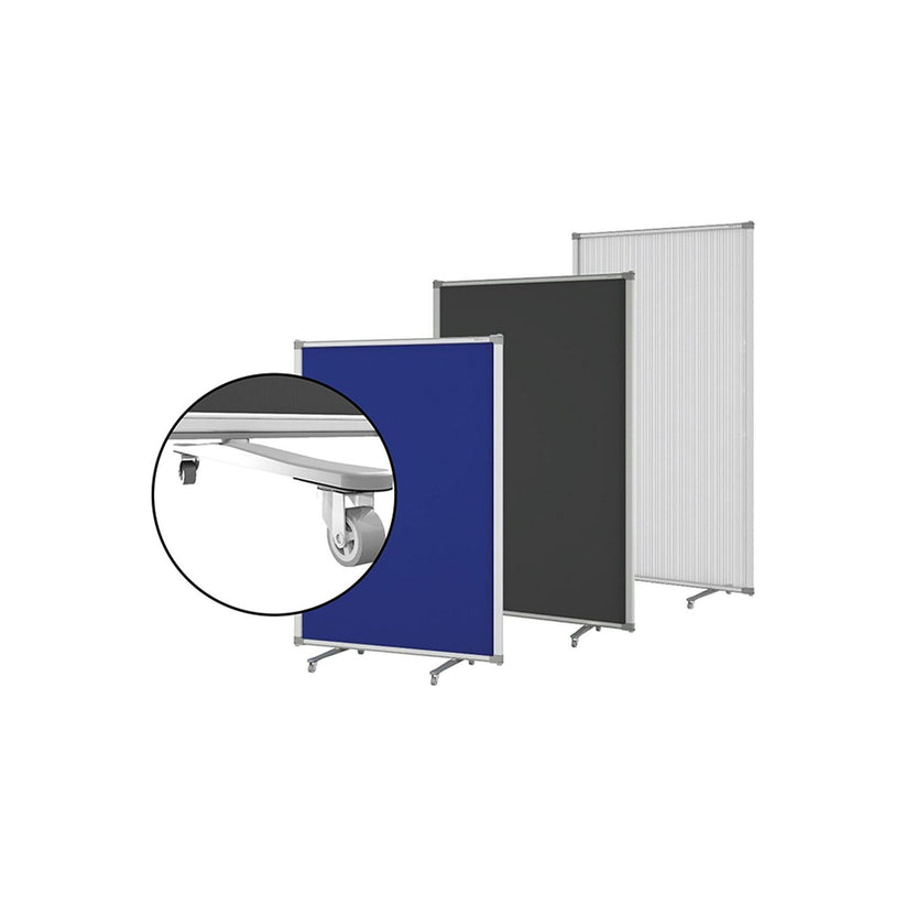 Free Standing Blue Acoustic Partitions – Smart Office Furniture