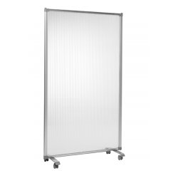 Free Standing Partitions Polycarbonate 900 x 1200-Workstation & Cubicle Accessories-Smart Office Furniture