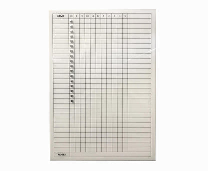 Glass Staff Indicator Board
