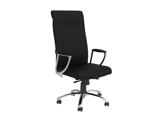 Knights Bentley Highback Executive Leather Chair w/ Arms