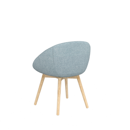 Knights Camellia Timber Base Chair