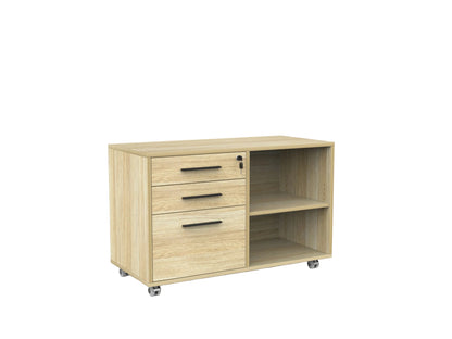 Knights Cubit Caddy 2 Drawer and File Mobile  - with Right or Left Hand Drawer Configuration