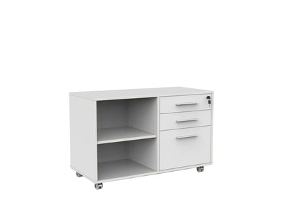 Knights Cubit Caddy 2 Drawer and File Mobile  - with Right or Left Hand Drawer Configuration