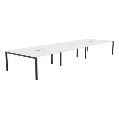 Knights Cubit Fixed System Shared Desk 1500 & 1800 Range