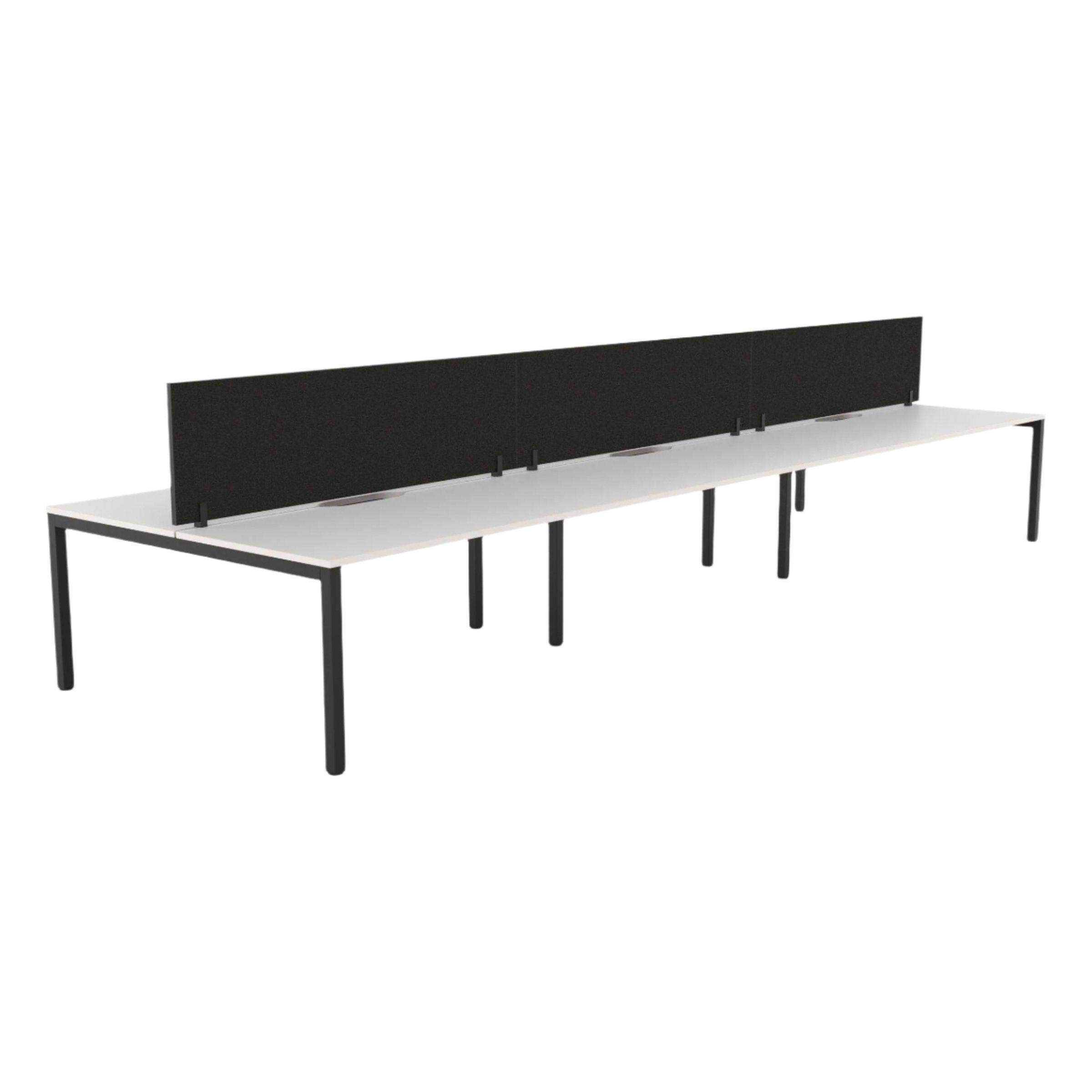 Knights Cubit Fixed System Shared Desk 1500 & 1800 Range – Smart Office ...