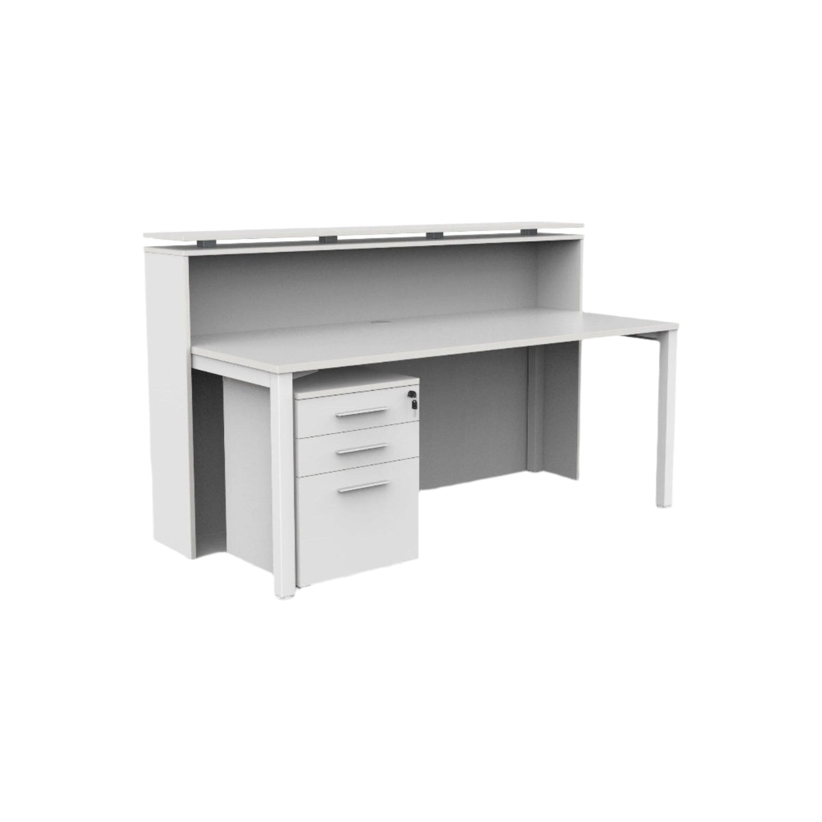 Knights Cubit Reception Counter 1844 & Cubit Desk 1800 & Mobile Range ...